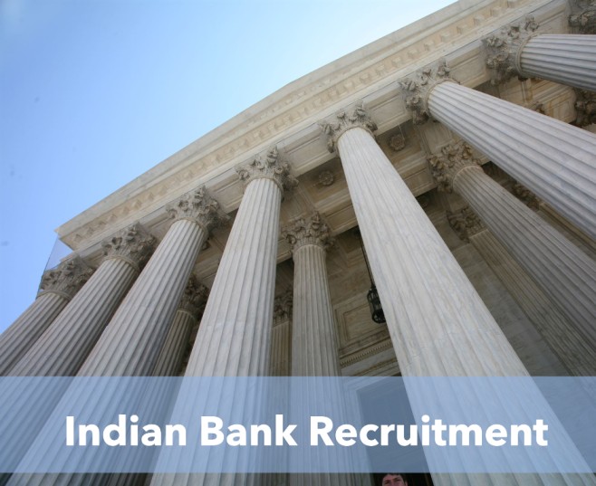 Indian Bank Bharti :  300 पदों के लिए  इंडियन बँके में भर्ती .Apply Now!